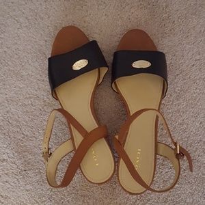 Coach sandals practically  new I wore them once.